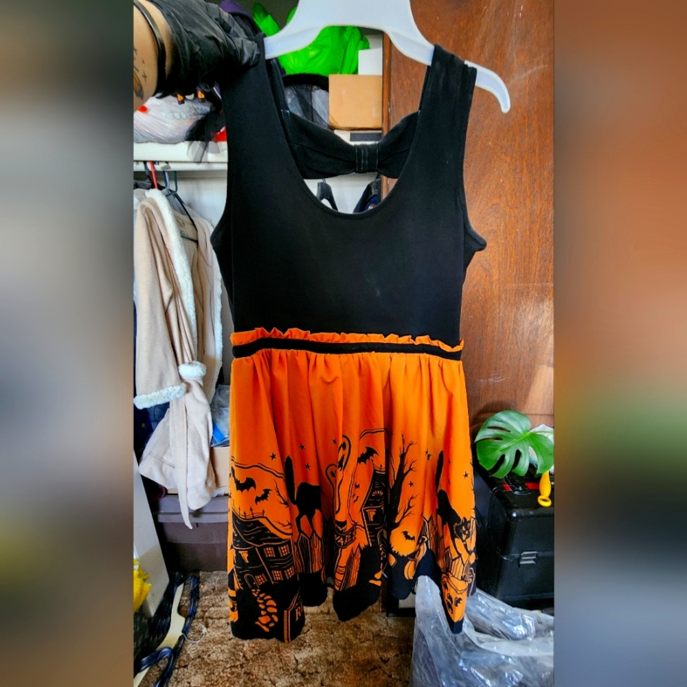 Sourpuss Haunted House Dress